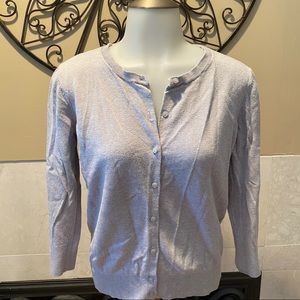 Loft Women’s Gray Cardigan Sweater